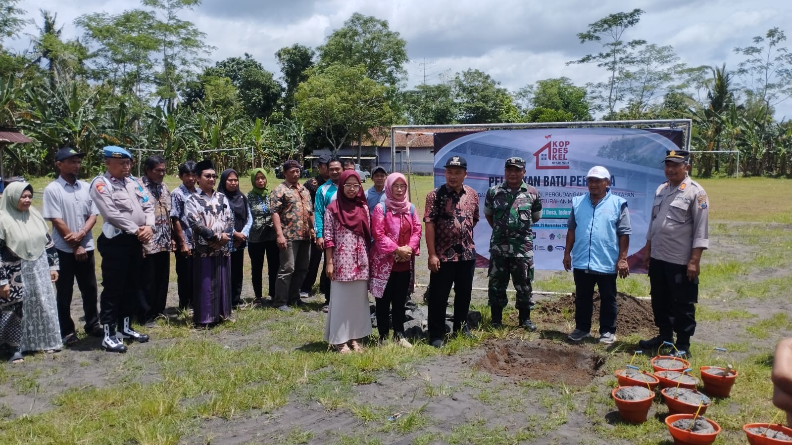 Peletakan batu pertama